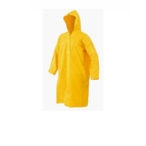 Capa de Chuva em PVC Forrada Amarela