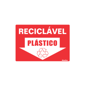 Placa em Vinil Adesivo – Reciclável – Plástico